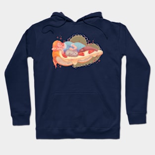 At Pizza with Yourself Hoodie